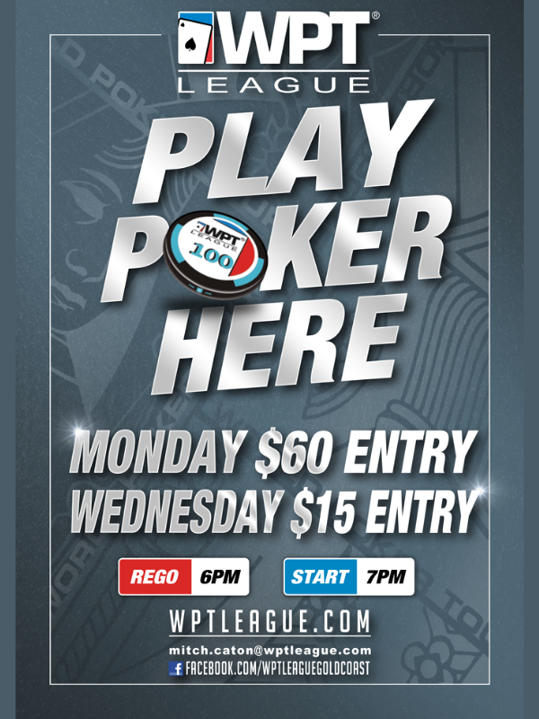 WPT League Poker Tournament - Hotel CBD